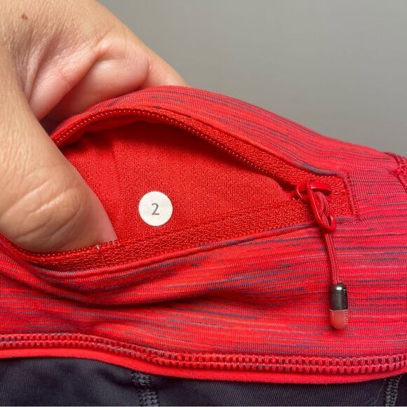 Lululemon Womens Black Workout Pants Leggings Size 2 - Picture 3 of 5